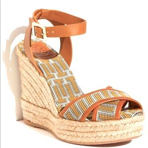 ✨NEW✨ Tory Burch Espadrille Wedges